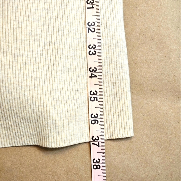 NWT Aritzia Wilfred Free Cut Out Knit Tank Dress - Picture 10 of 11